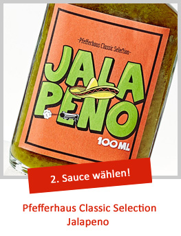Individuelle Etiketten für Pfefferhaus Classic Selection: Jalapeno