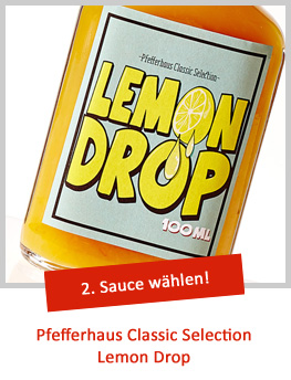 Individuelle Etiketten für Pfefferhaus Classic Selection: Lemon Drop