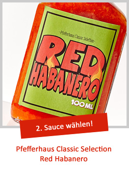 Individuelle Etiketten für Pfefferhaus Classic Selection: Red Habanero