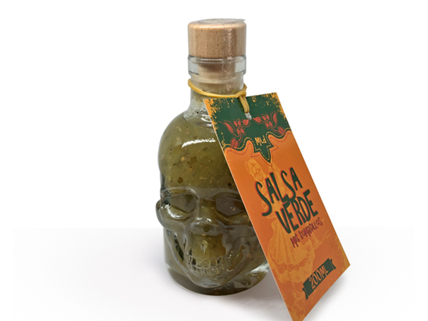 Salsa Verde "Skull Edition"