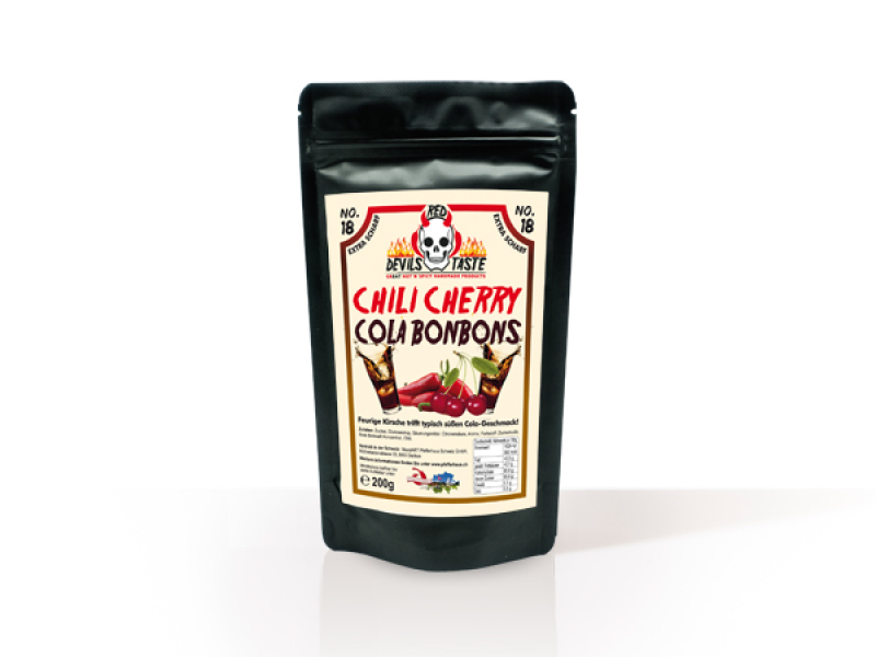 Chili Cherry Cola Bonbons - Cola trifft Kirsche & Chili