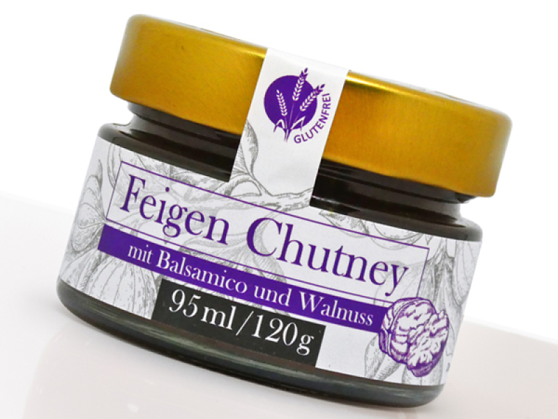 Feigen Chutney mit Balsamico und Walnuss